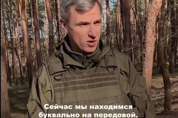 Василий Анохин на выходных посетил смоленских бойцов в зоне СВО