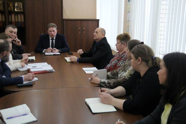 Рабочая встреча в Администрации
