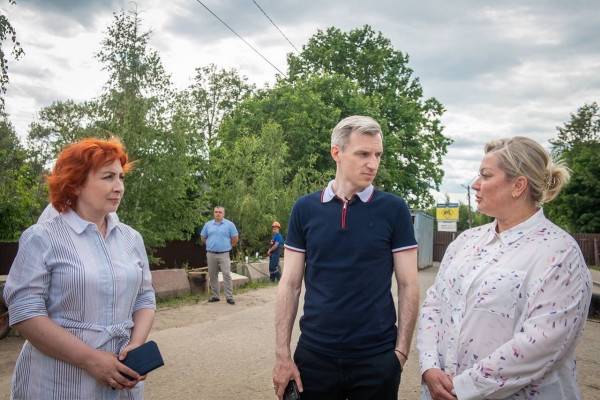Мост через реку Гжать в Гагарине постараются открыть до середины ноября
