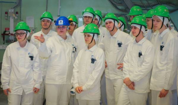 Технический тур студентов МЭИ на Смоленскую АЭС