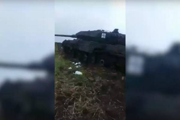 На Запорожском направлении российские военные захватили в бою танки «Леопард» и БМП «Бредли»