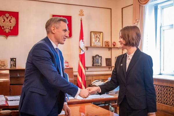 Василий Анохин встретился с победителем областного конкурса молодёжных проектов