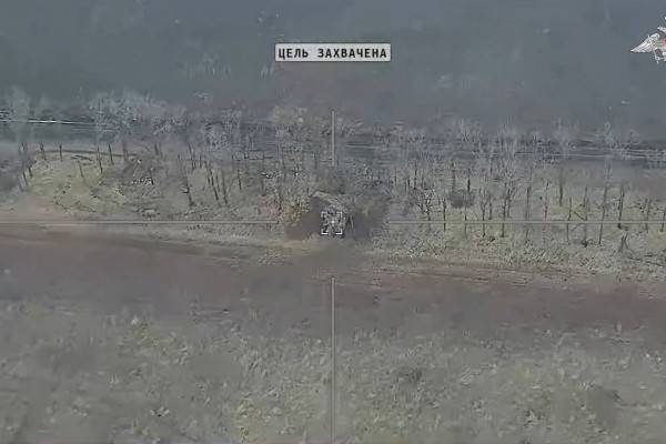 В районе Андреевки российские беспилотники поразили самоходки и танк ВСУ