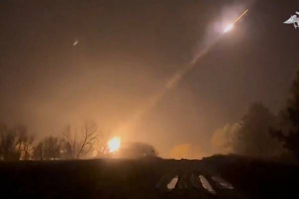 Ночью расчёты «Градов» нанесли огневое поражение опорным пунктам ВСУ