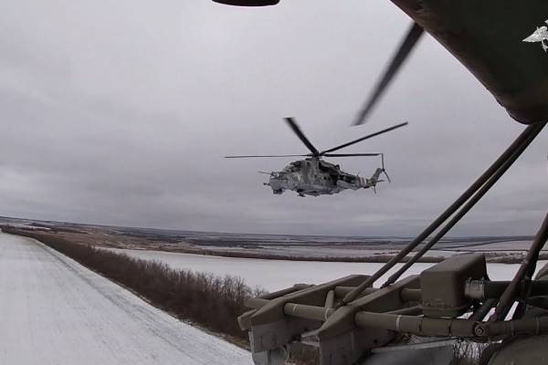 Минобороны опубликовало кадры работы группы по спасению лётчиков в зоне СВО