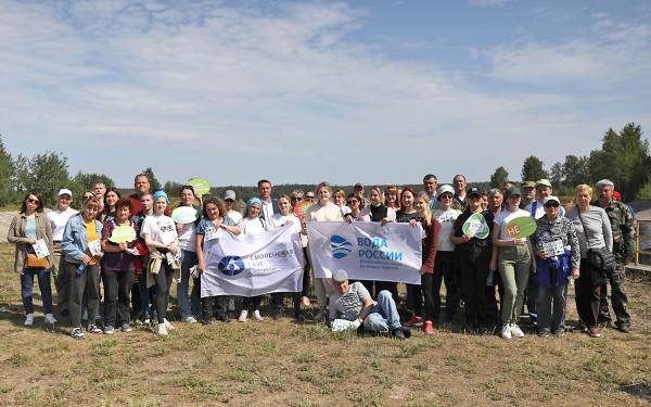 Волонтеры-атомщики присоединились к Всероссийской экологической акции «Вода России»