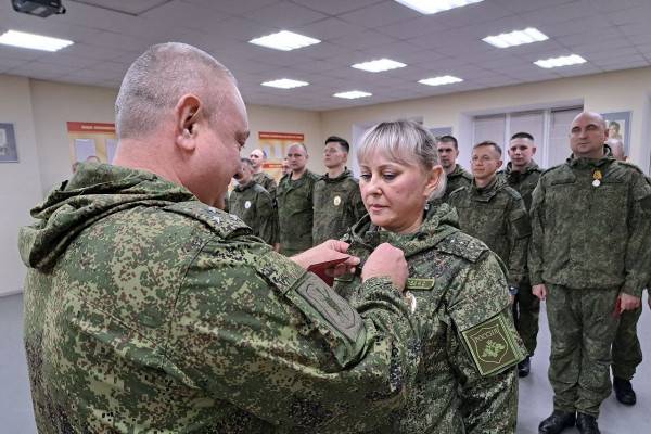 Военнослужащих военной полиции, отличившихся в ходе СВО, отметили наградами