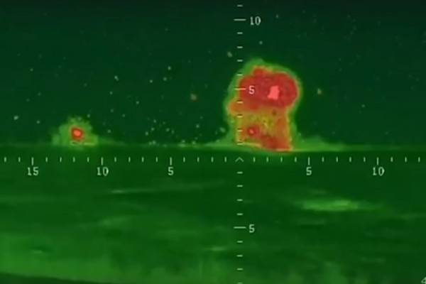 Российские десантники уничтожили боевую бронемашину ВСУ под Артемовском