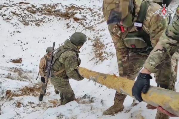 Минобороны РФ — о работе инженерно-сапёрных подразделений