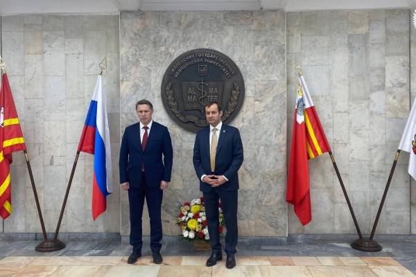 Михаил Мурашко посетил Смоленский государственный медицинский университет Минздрава России