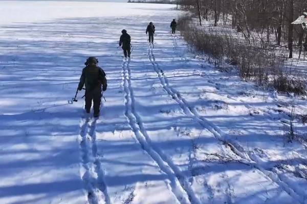 Работа саперов в зоне СВО: уничтожение боеприпасов